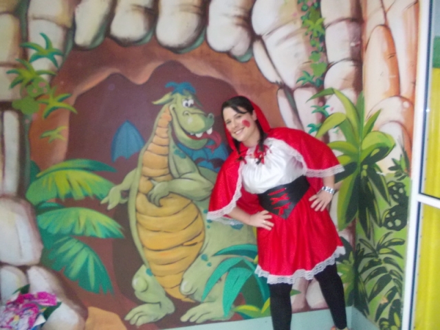 Caperucita con el dragon